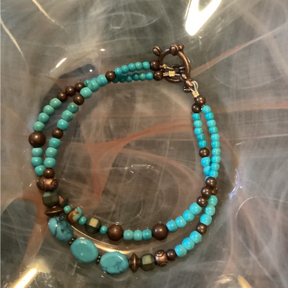 Turquoise bracelet. - Picture 1 of 9